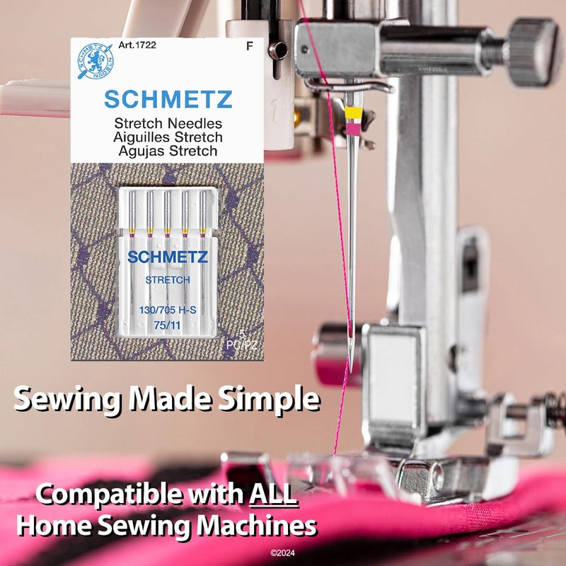 Schmetz Euro-Notions Schmetz Stretch Machine Needles 11/75 - Image 2